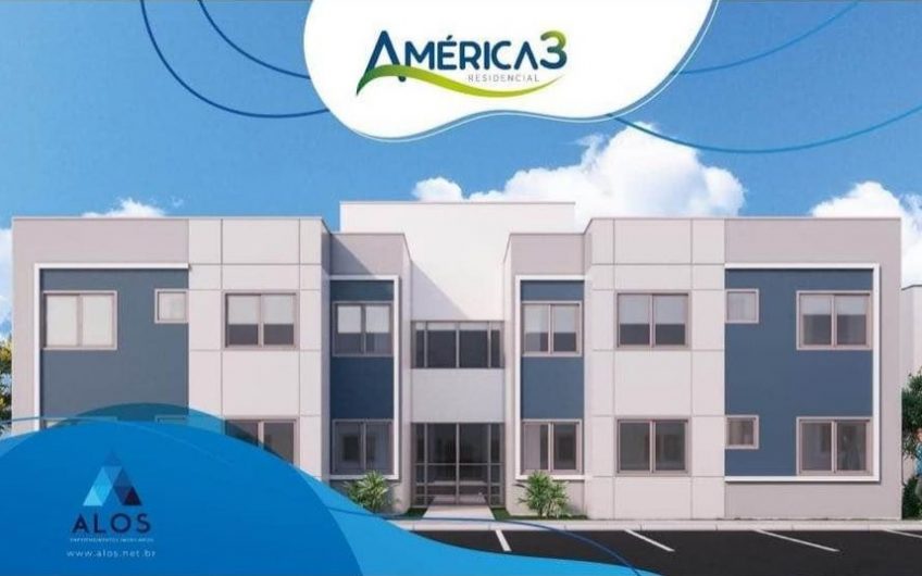 Apartamento 45m , Residencial América 3 – Fazenda Rio Grande/PR